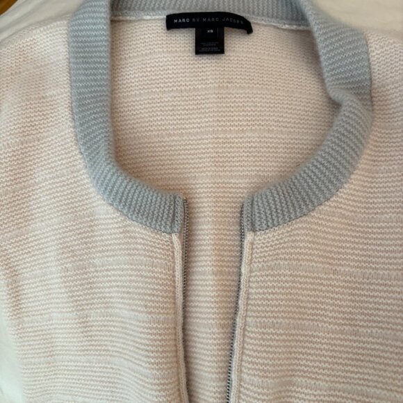 Marc by Marc Jacobs 100% Cashmere Zip Front Cardigan Size XS - SUPER SOFT - Picture 5 of 10